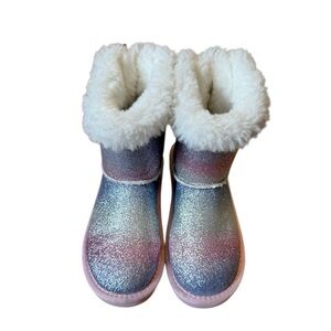 Girls Dream Paris glitter boots. Size 12